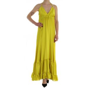 ABITO LUNGO GIALLO
